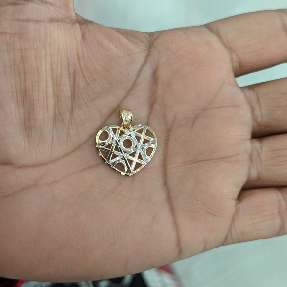 10kt Real Gold Heart Pendant